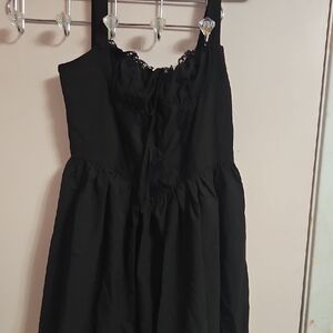 Chic Strapless Black Dress